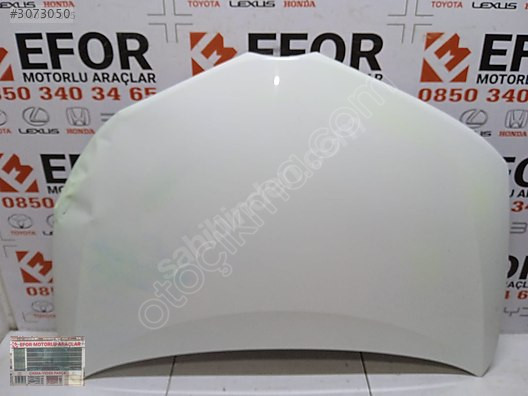 TOYOTA AURİS MOTOR KAPUTU ÇIKMA ORİJİNAL PARÇA 2013-2017
