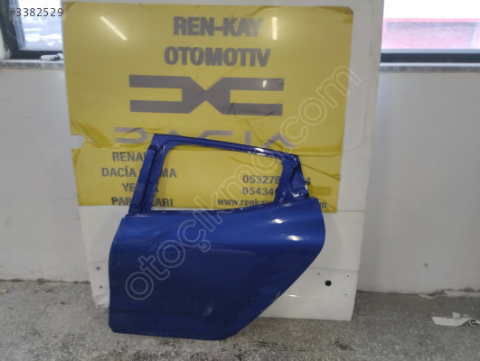RENAULT CLİO 5 SOL ARKA KAPI MAVİ ORJ CIKMA RENKAY OTO KOCAELİ