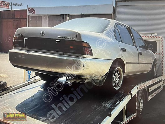 Toyota corolla sağ arka kapı 1993-1999 hatasız