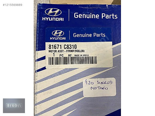 HYUNDAİ İ20 SUNROOF MOTORU 81671 C8310