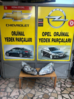 Opel Corsa d sağ sol far makyajlı kasa sıfır far