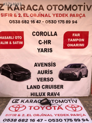 2019-2025 TOYOTA COROLLA ÇIKMA ORJINAL DIŞ AYNA KOMPLE