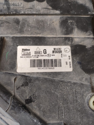 9816826080 Opel kombo E sol ön far