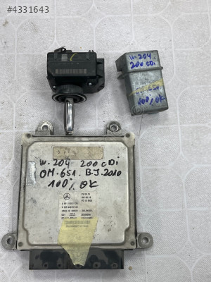 Mercedes C Serisi W204 Elektronik Set A6511500126 A2075450108