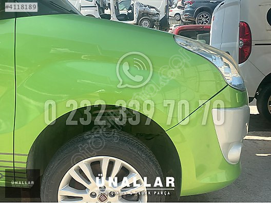 2017 FİAT DOBLO SOL ÖN ÇAMURLUK ve TÜM AKS.| ÜNALLAR OTO ÇIKMA |