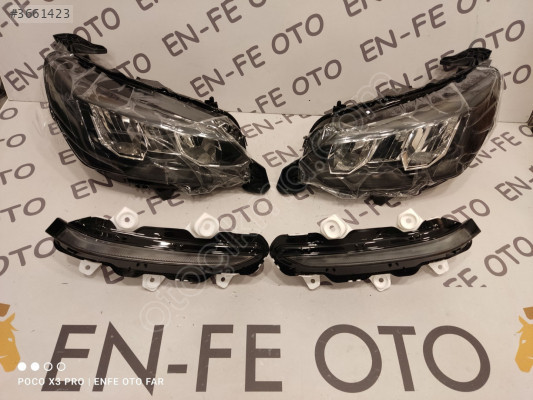 PEUGEOT 2008 LEDLİ SAĞ SOL SİS FARI SIFIR ENFE