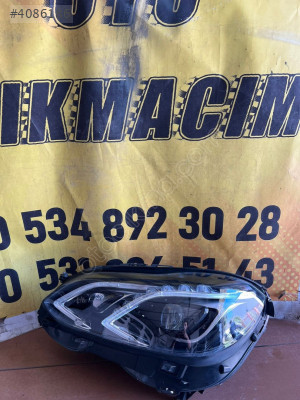 MERCEDES W212 E SERİSİ MAKYAJLI KASA SOL FAR