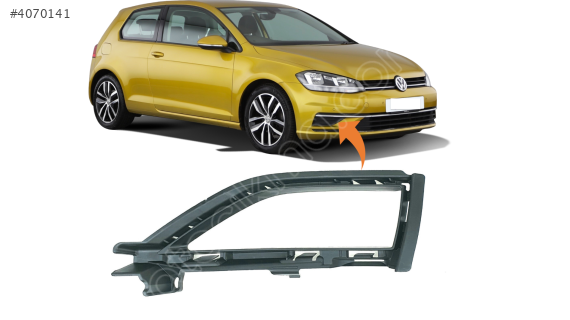 5G0853212H VW GOLF7.5 2016-2019 SAĞ SİS KAPAĞI