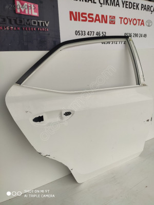 TOYOTA COROLLA Sağ Arka Kapı ve Parçaları - MİL OTO