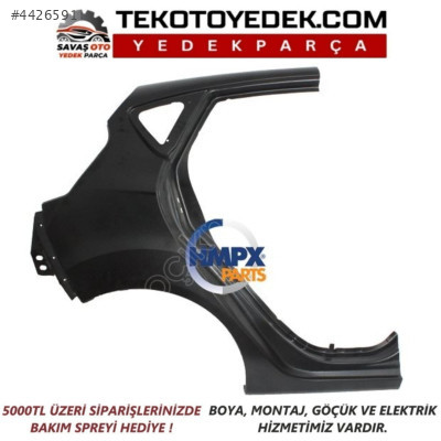 FİESTA ARKA ÇAMURLUK SAĞ SOL 2008 VE ÜZERİ / KAMPANYA