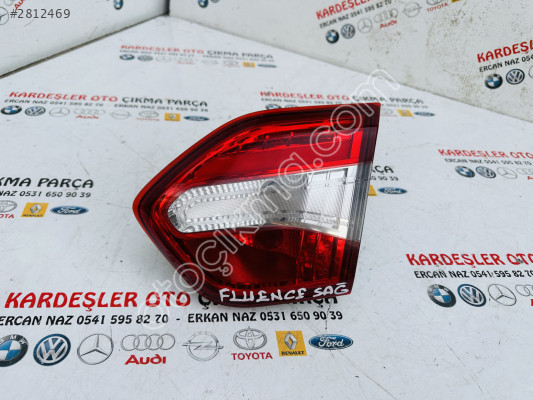 Renault Fluens sağ arka bagaj stobu