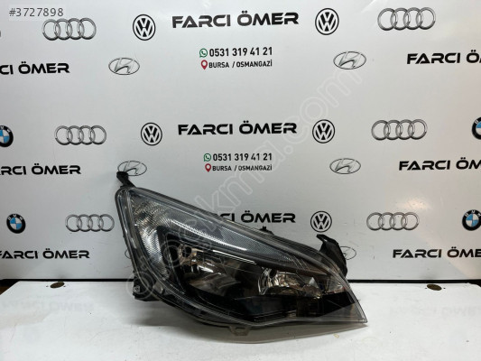 OPEL ASTRA J SAĞ ÖN FAR ORJİNAL