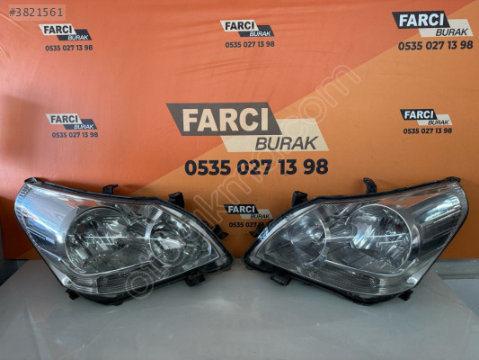 TOYOTA VERSO TAKIM FAR ORJİNAL