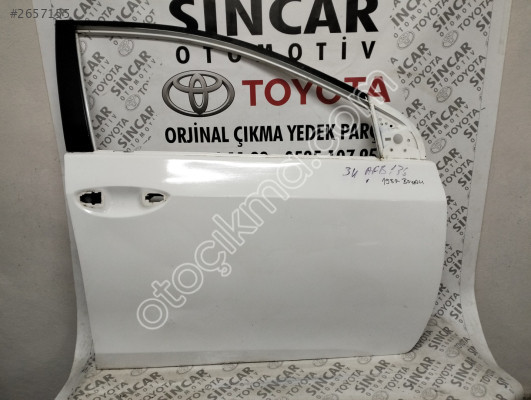 TOYOTA COROLLA 2013 2018 SAĞ ÖN KAPI ÇIKMA YANSANAYİ