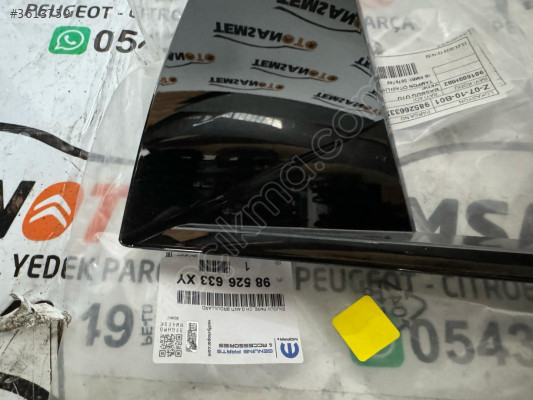 PEUGEOT 2024 2008 GÜNDÜZ LED ÇERCEFESI SIFIR 98526628XY