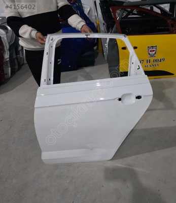 2018/2024 VW POLO BEYAZ SOL ARKA KAPI ORJINAL GÖÇÜKLÜK