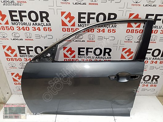 HONDA CİVİC SOL ÖN KAPI ÇIKMA ORİJİNAL PARÇA 2016-2021