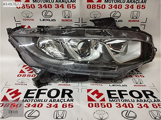 HONDA CİVİC SIFIR SOL FAR 16-21 33100-TET-H01
