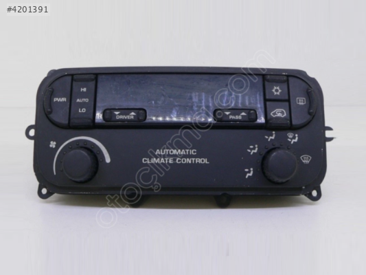 Chrysler Grand Voyager 4 Klima Kalorifer Kontrol Paneli Düğme