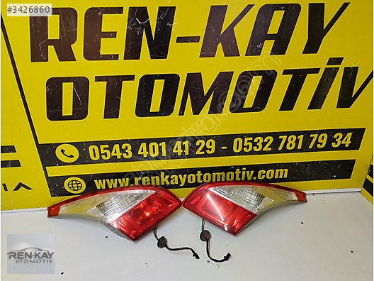 RENAULT MEGANE 3 DIŞ STOP SAĞ SOL ORJ ÇIKMA RENKAY OTO KOCAELİ