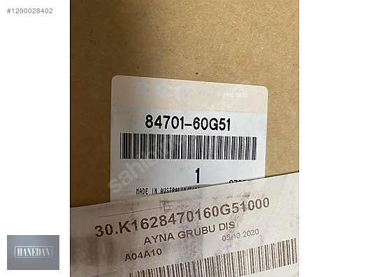 SUZUKİ BALENO SAĞ AYNA (95-02) 80701-60G51