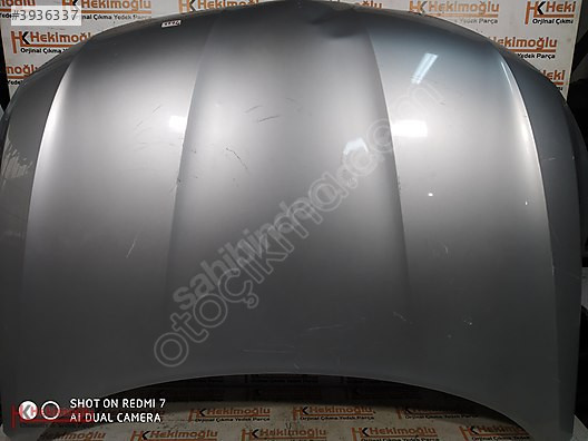RENAULT TALİSMAN MOTOR KAPUTU GÜMÜŞ GRİ BOYASIZ ALİMİNYUM KAPOR