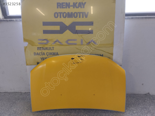 DACİA SANDERO 2013 - 2019 MOTOR KAPUTU SARI ORJ RENKAY KOCAELİ
