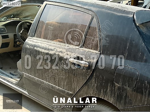 TOYOTA COROLLA SOL ARKA KAPI vE TÜM AKSAMLA| ÜNALLAR OTO ÇIKMA |