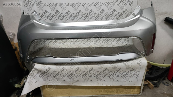TOYOTA COROLLA HB 2019 2024 ARKA TAMPON ÇIKMA ORJİNAL