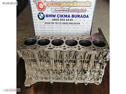 BMW 7.35d M57N2 Sıfır Alüminyum Blok Faturalı