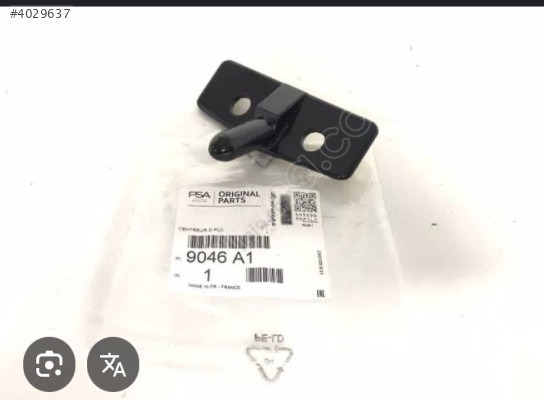 Citroen berlingo Sürgülü kapı üst merkezleyicisi 9046 41