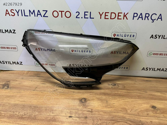 RENAULT CLİO 5 İCON SAĞ FAR CAMI SIFIR 20-23 OEM:260107933R
