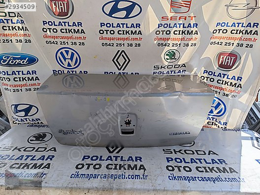 Renault Clio Symbol bagaj kapağı orijinal 2005 -2008