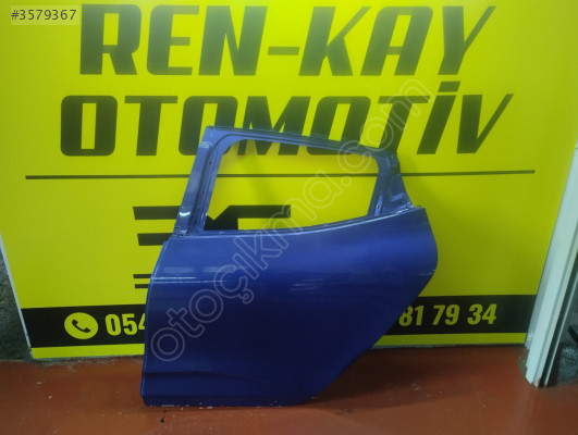 RENAULT CLİO 5 SOL ARKA KAPI MAVİ ORJ ÇIKMA RENKAY OTO KOCAELİ