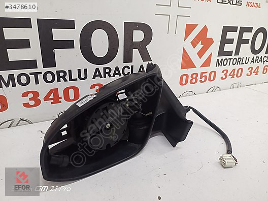 TOYOTA YARİS SOL AYNA ORJİNAL ÇIKMA YEDEK PARÇA 12-14