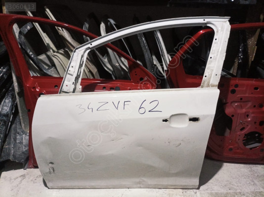 OPEL ASTRA J SOL ÖN KAPI BEYAZ ÇIKMA ORJİNAL YEDEK PARÇA