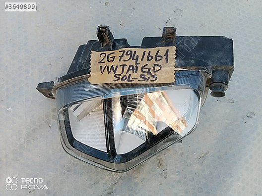 VOLKSWAGEN TAİGO SOL SİS FARI OEM 2g7941661 ÇIKMA SÖKME YEDEK PA