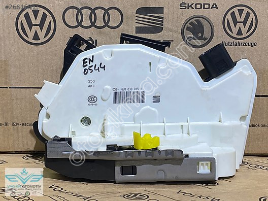 2010-2015 Skoda Fabia Orijinal Arka Sol Kapı Kilidi Mekanizması