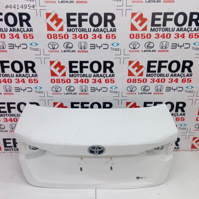 TOYOTA COROLLA BAGAJ KAPAĞI ÇIKMA ORİJİNAL PARÇA