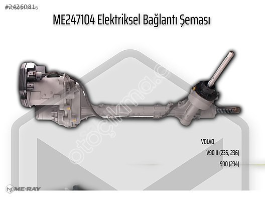 VOLVO V90 II S90 ELEKTRİKLİ DİREKSİYON KUTUSU