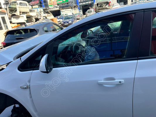 OPEL ASTRA J SOL ÖN KAPI BEYAZ HATASIZ
