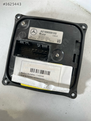 MERCEDES C SERİSİ W204 KASA LED BEYNİ ORJİNAL ÇIKMA PARÇA