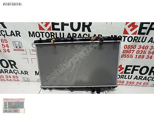 HONDA CRV SIFIR KLİMA RADYATÖRÜ ATM 16MM 07- OEM:19010-RZP-G51