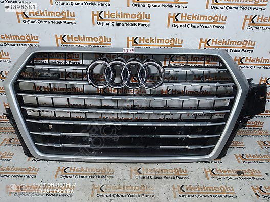 AUDİ Q7 PANJUR 2015-2018 NİKELAJLI ARMALI SENSÖRSÜZ ORJİNAL SAĞ