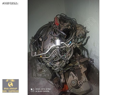 PEUGEOT 206 1.4 BENZİN DOLU MOTOR [şanzıman üstünde]