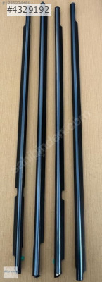 Hilux LN serileri için 4 kapı can dış sıyırma çıtası (cam fitil)