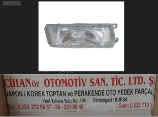 NİSSAN SUNNY ÖN SAĞ- SOL FAR 1990-1993 BG010-060-72Y00;..