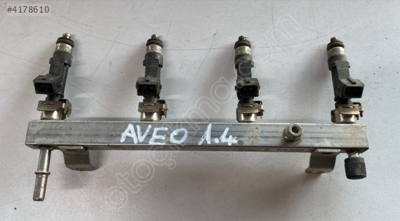 chevrolet aveo 2012 1.4 enjektör kütüğü/rail borusu (son fiyat)