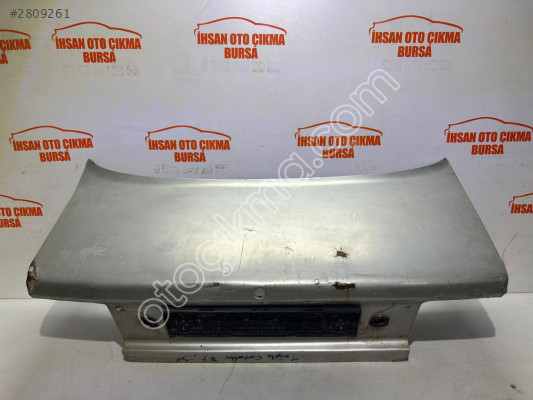 Toyota corolla ae bagaj kapak orijinal çıkma gri renk  1987-91