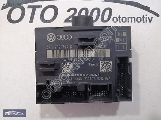 4F0959792R-8K0959792D AUDI RS KAPI KONTROL MODÜLÜ